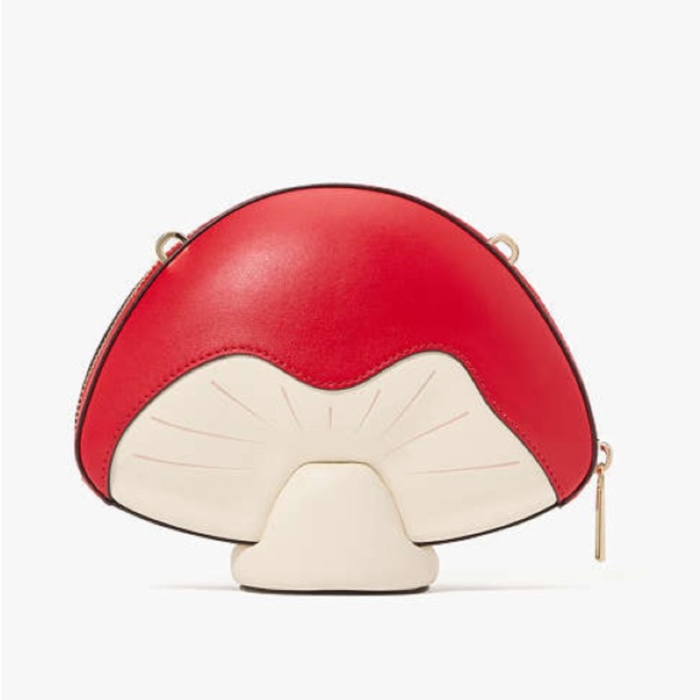 kate spade NWT! $379 MSRP 3d Mushroom Crossbody - Picture 6 of 15